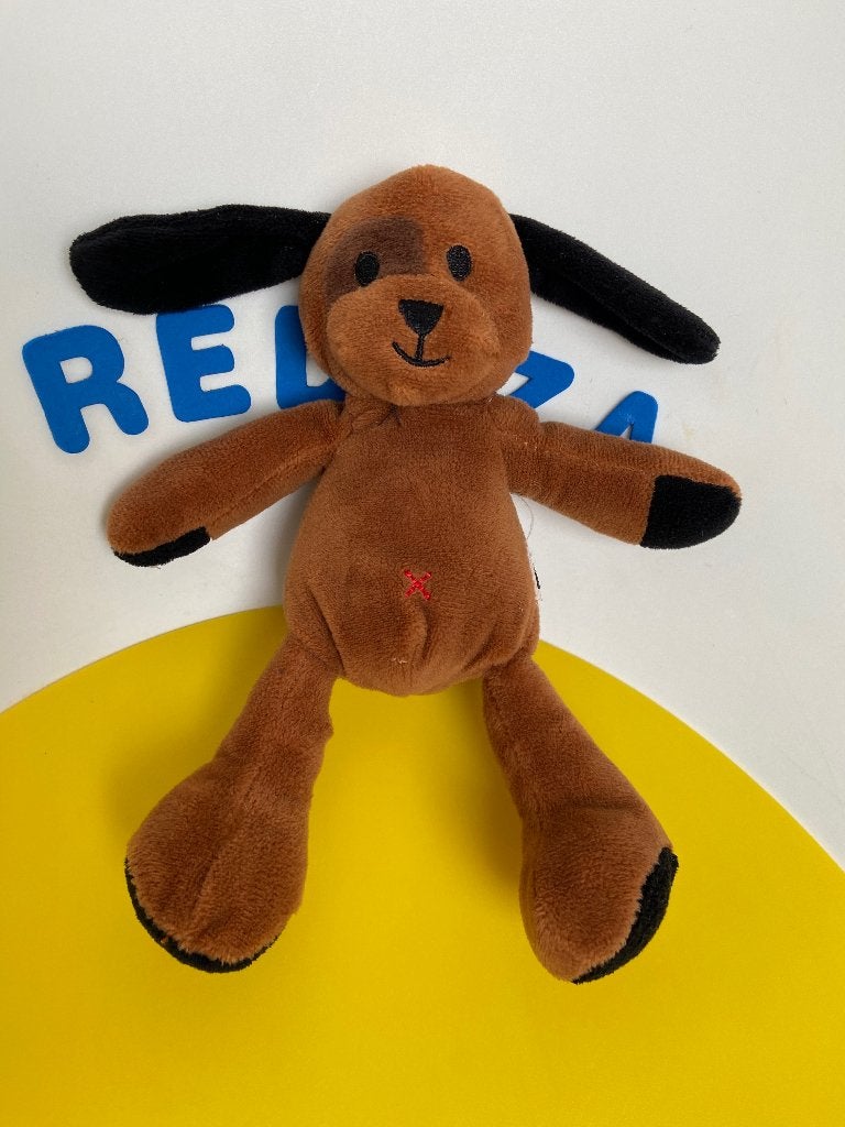 K2570 hema hond hondje bruin, Ophalen of Verzenden, Zo goed als nieuw, Hond