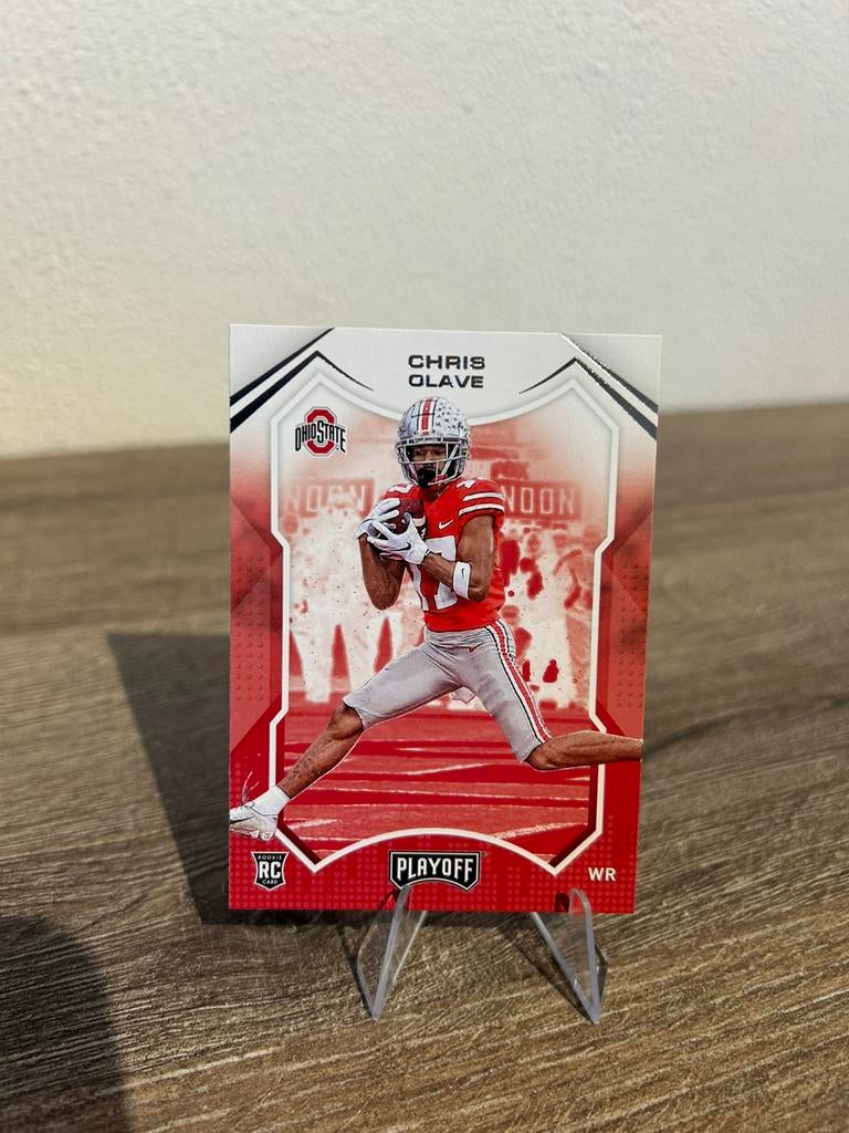 Chris Olave 2022 Panini Chronicles Playoff Draft Picks #10, Ophalen of Verzenden, Zo goed als nieuw, Buitenlandse clubs, Poster, Plaatje of Sticker