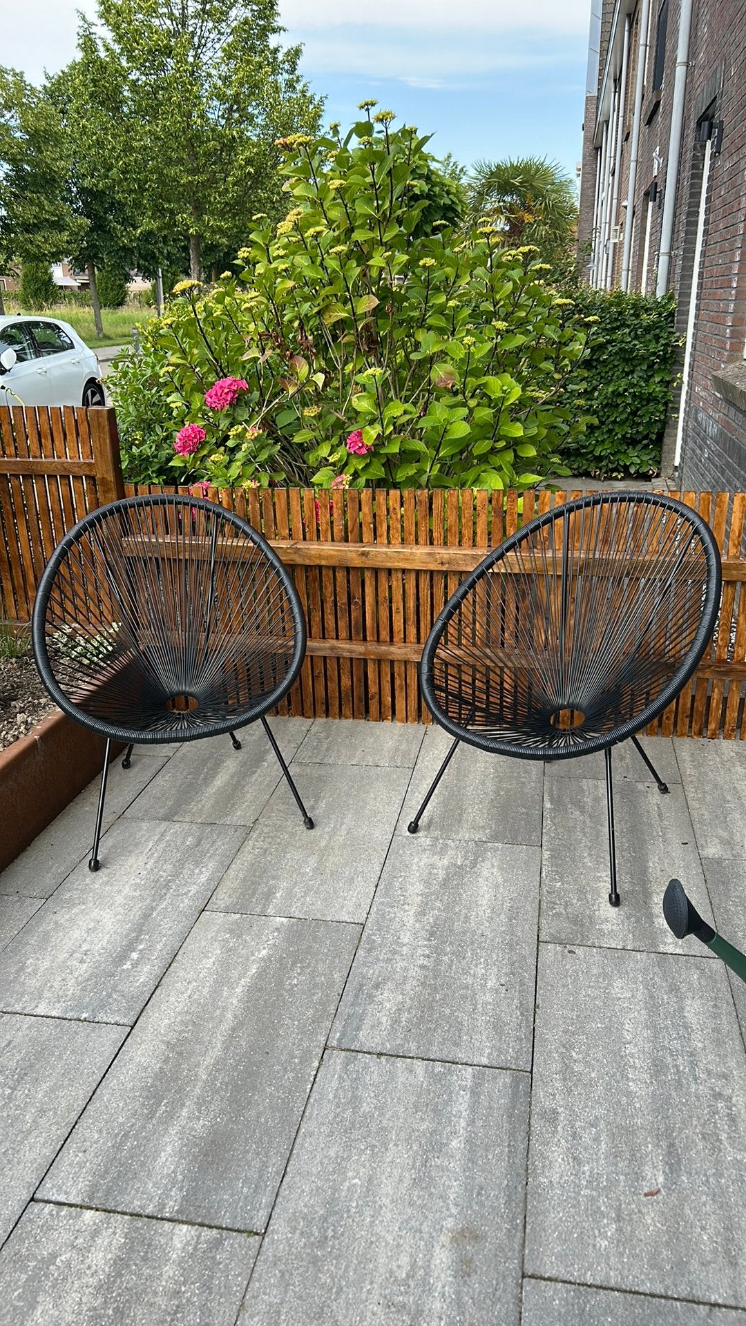 Tuinstoelen, Ophalen, Zo goed als nieuw