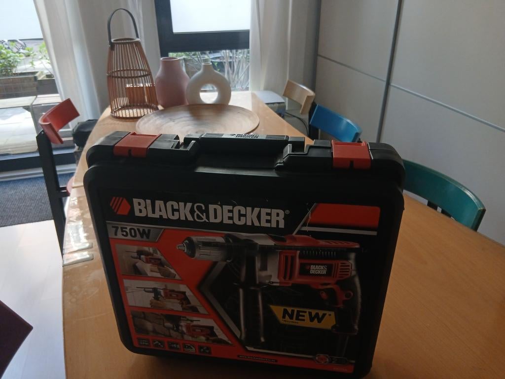 Black&Decker klopboormachine New, Ophalen of Verzenden, Zo goed als nieuw