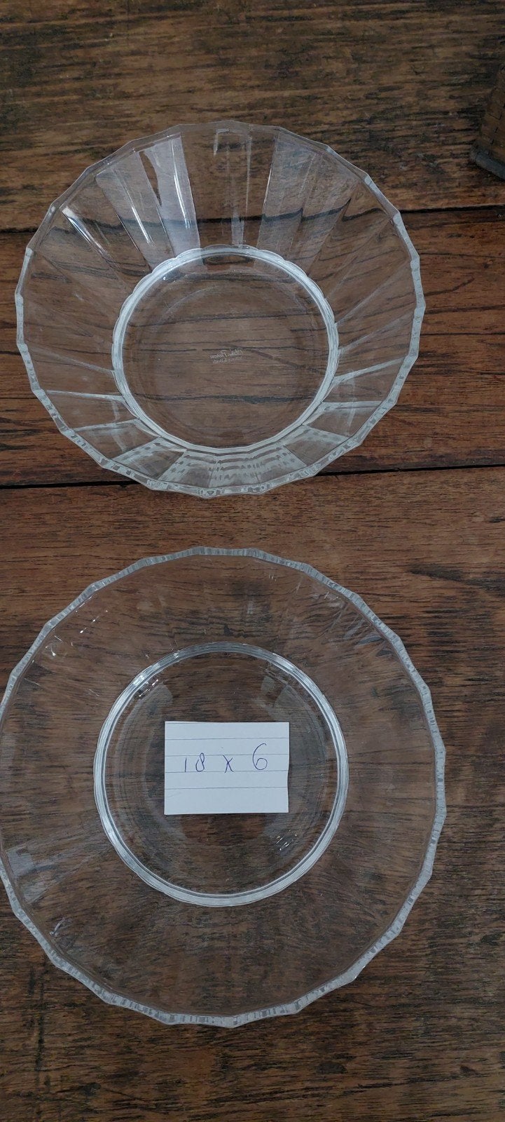 2 kristallen schalen Paloma Picasso Villeroy & Boch, Huis en Inrichting, Ophalen, Zo goed als nieuw
