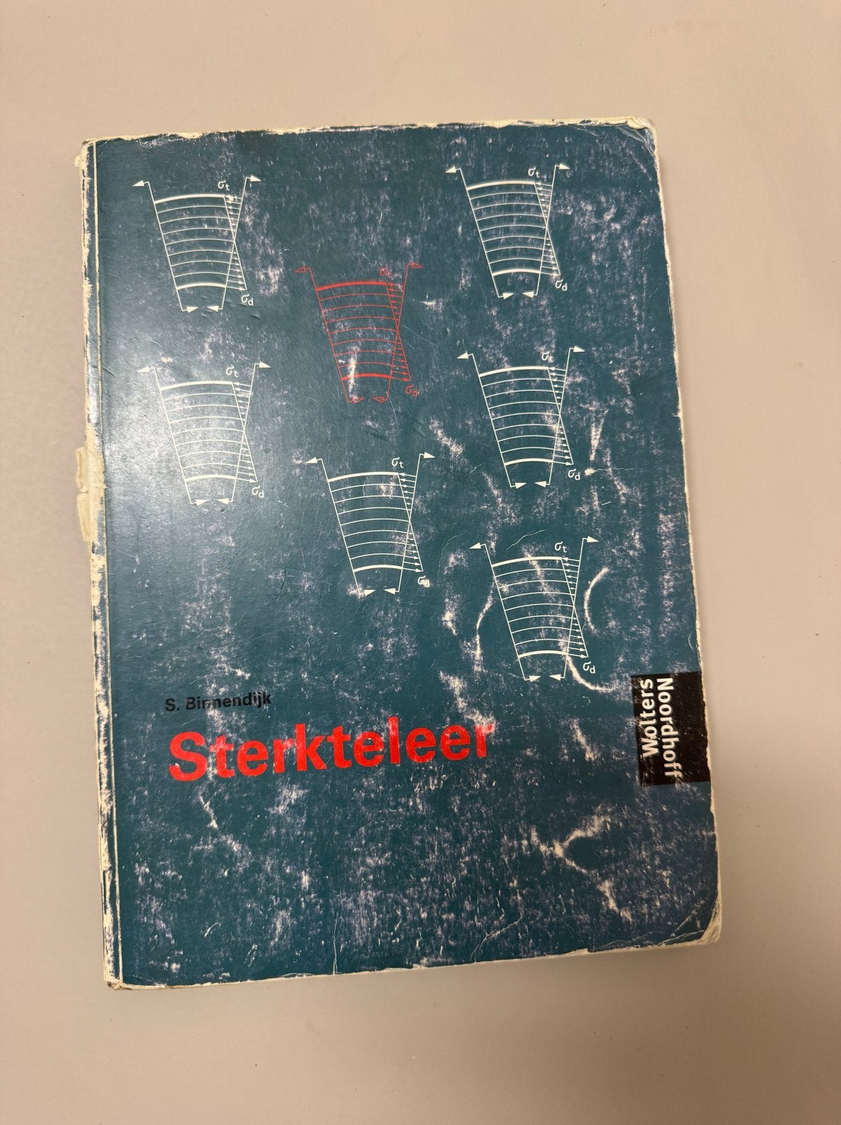 Sterkteleer - S. Binnendijk (Wolters Noordhoff), Boeken, Techniek, Ophalen of Verzenden, Gelezen, Werktuigbouwkunde