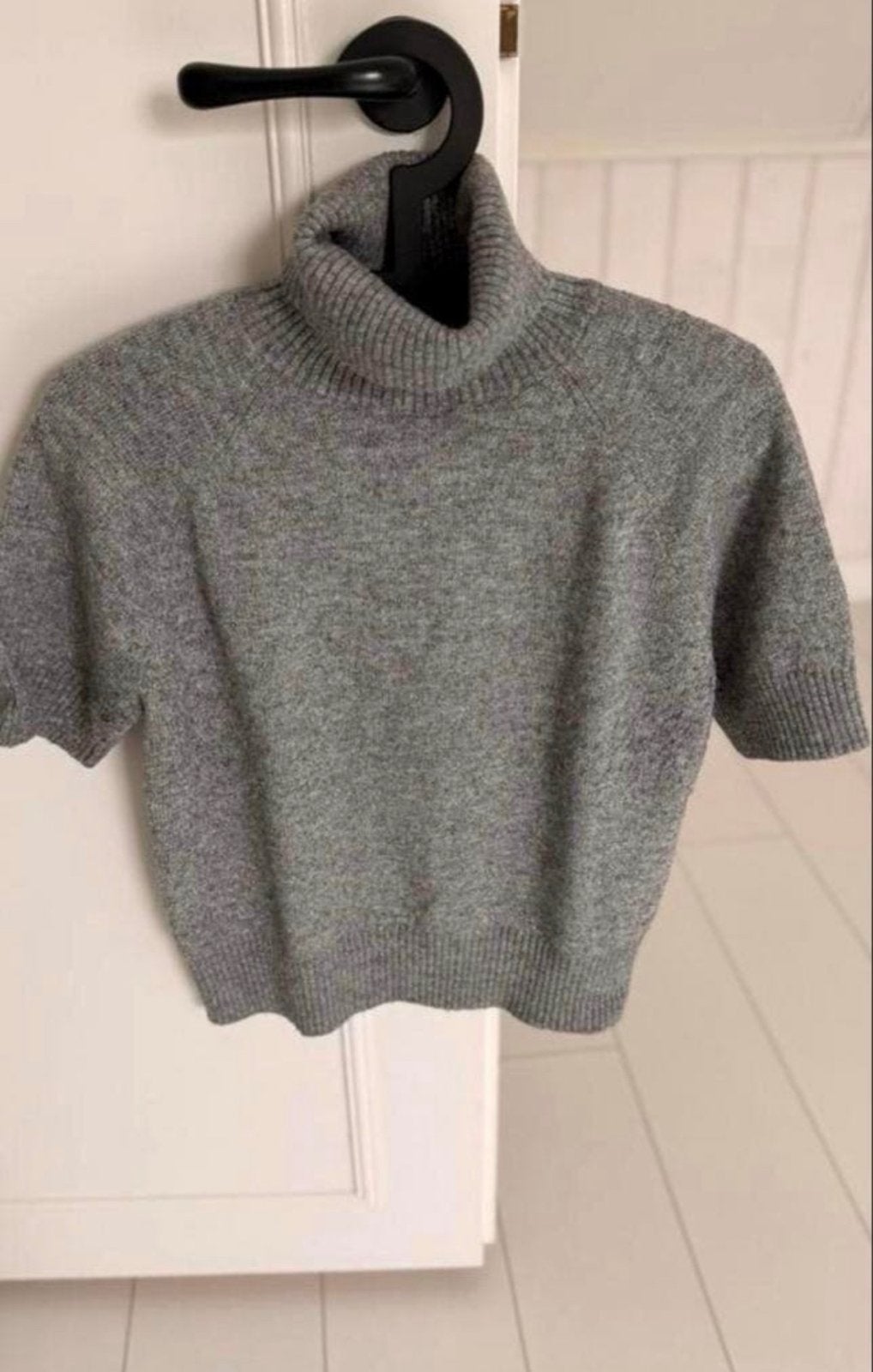Purdey grijze coltrui met glitter en zilverdraad, Kleding | Dames, Ophalen of Verzenden, Zo goed als nieuw, Maat 38/40 (M), Grijs