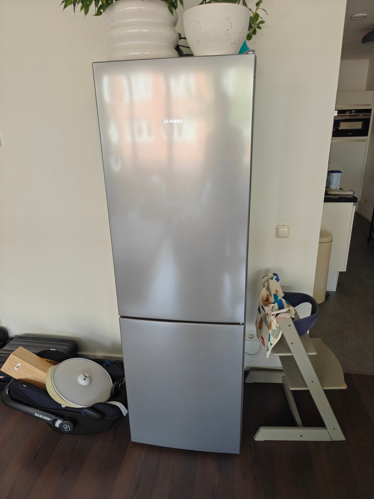 Siemens KG36VVLEA combinatie koelkast vriezer, Ophalen, Gebruikt, 200 liter of meer, Met aparte vriezer