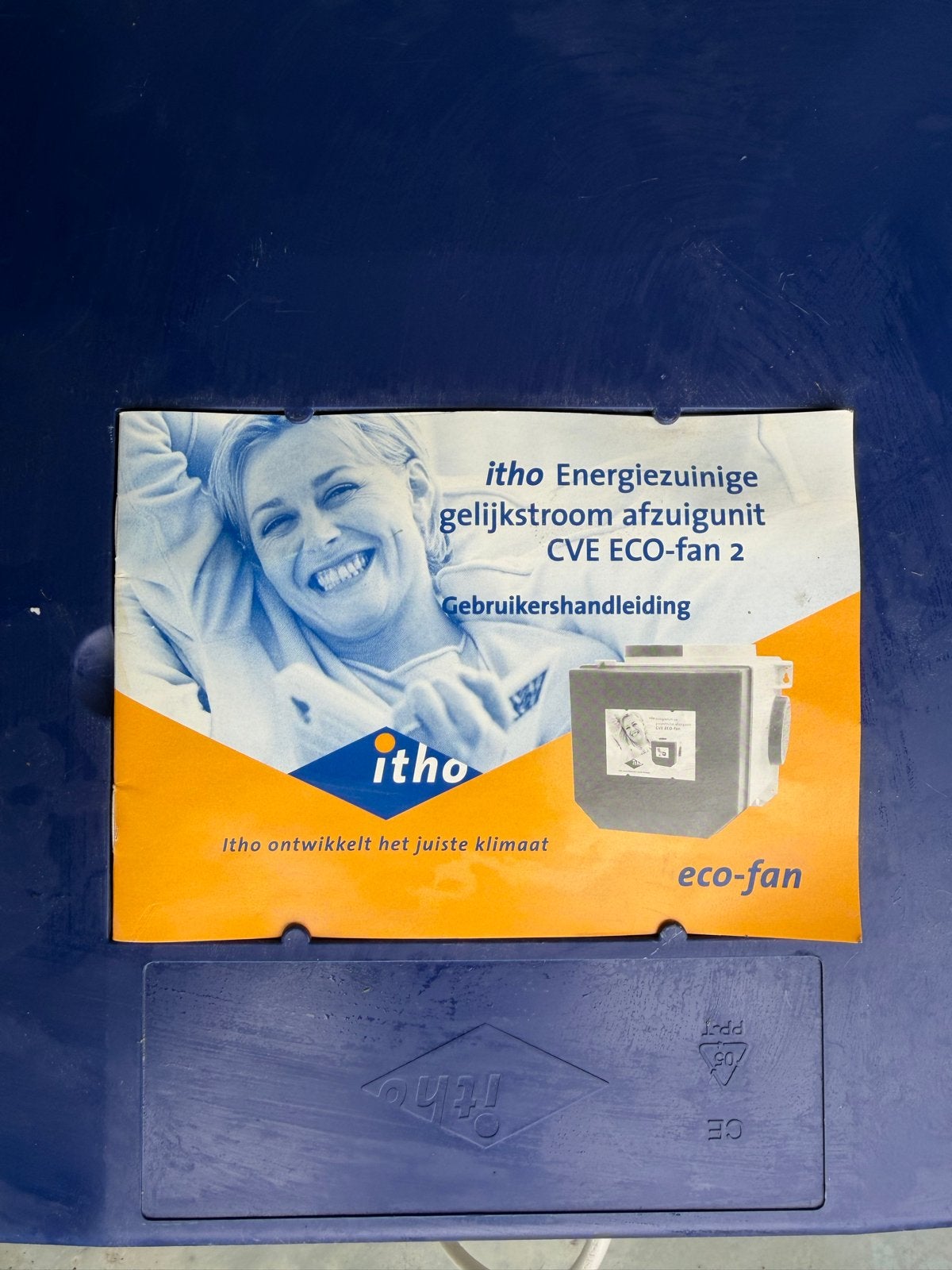 Itho CVE ECO-fan 2 afzuigunit (defect), Doe-het-zelf en Verbouw, Ophalen, Gebruikt