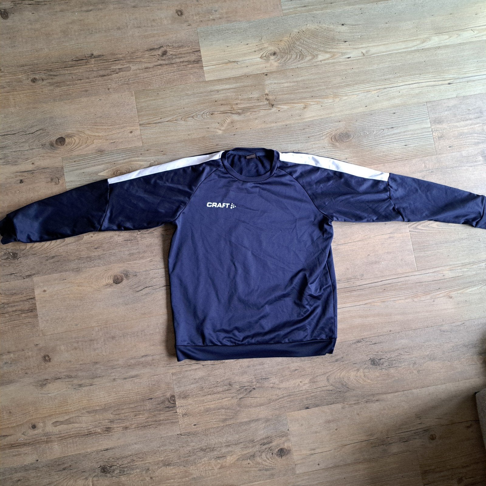 Craft sporttrui Alfa College Groningen, Sport en beweging, L, Blauw, Ophalen of Verzenden, Zo goed als nieuw, Algemeen