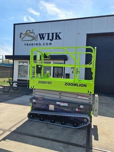 Zoomlion 8.80 mtr zc0610c crawler rupsschaarhoogwerker
