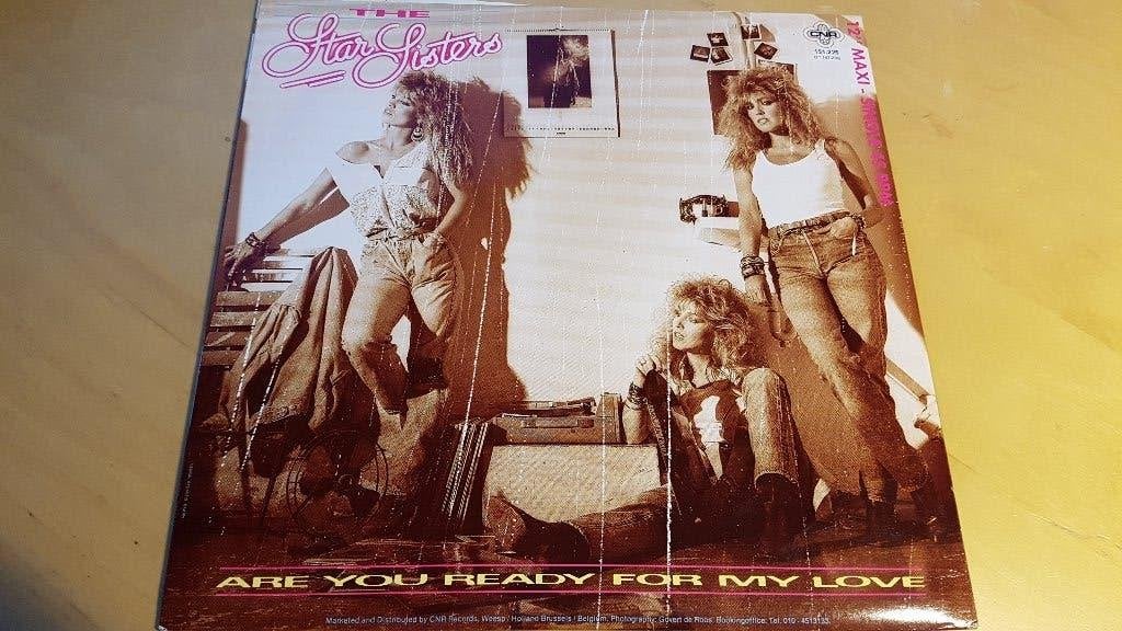 Maxi single - Star sisters - Are you ready for my love, Ophalen of Verzenden, Gebruikt, 12 inch