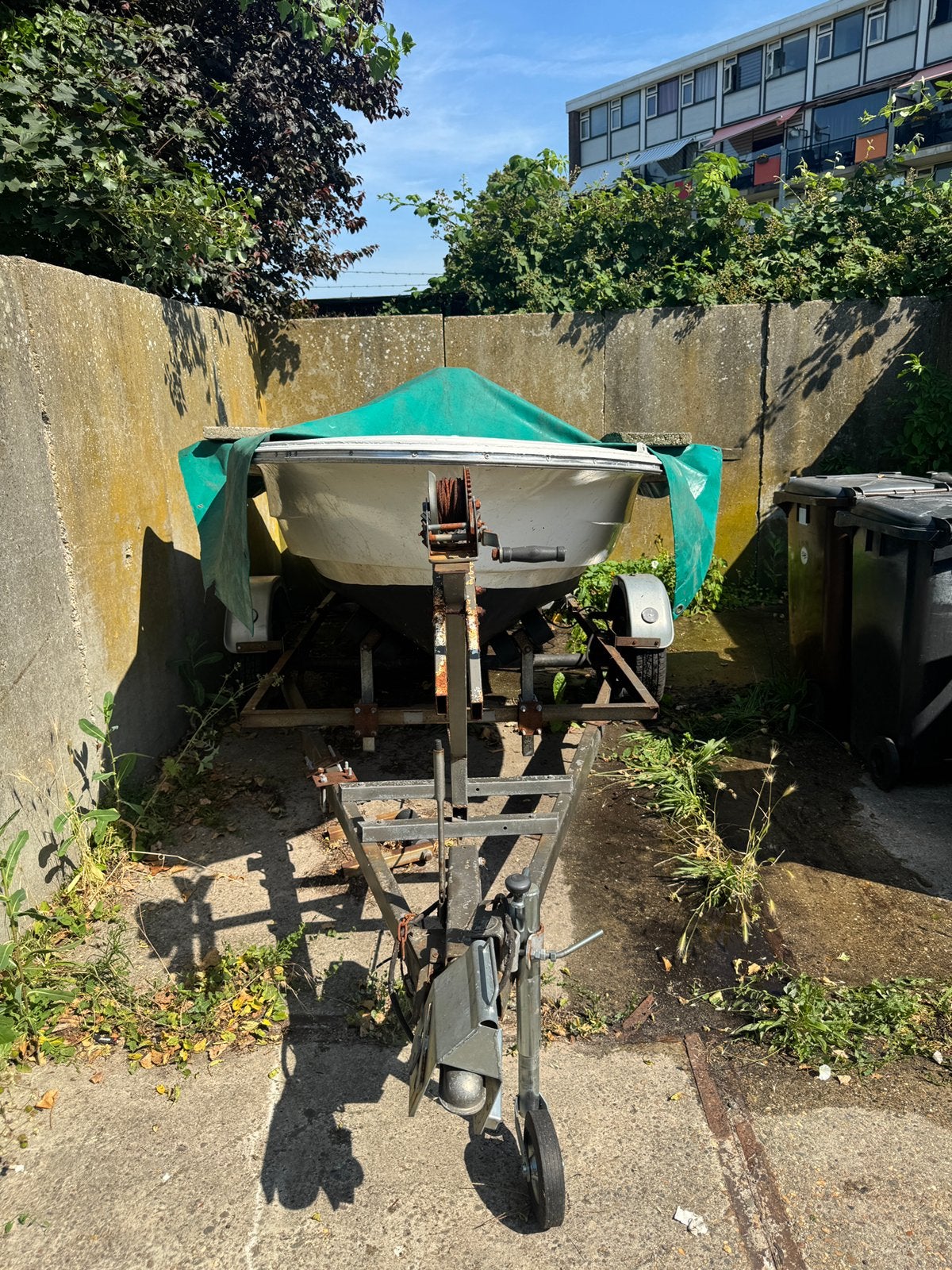 Bootje met trailer, Ophalen, Gebruikt, Overige typen, Motorboot