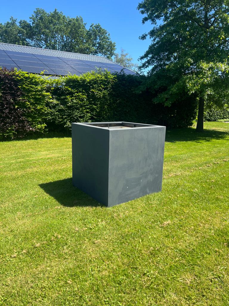 Grote Kunststof Plantenbak 120x120x120 cm, Kunststof, Gebruikt, 100 cm of meer, Vierkant