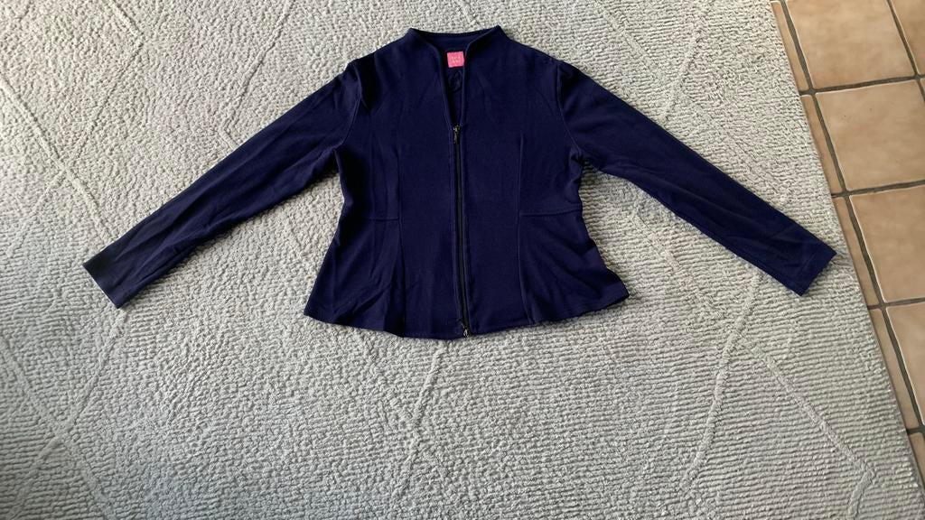 Jasje Kyra &Ko, maat L, blauw, Ophalen of Verzenden, Zo goed als nieuw, Maat 42/44 (L), Blauw