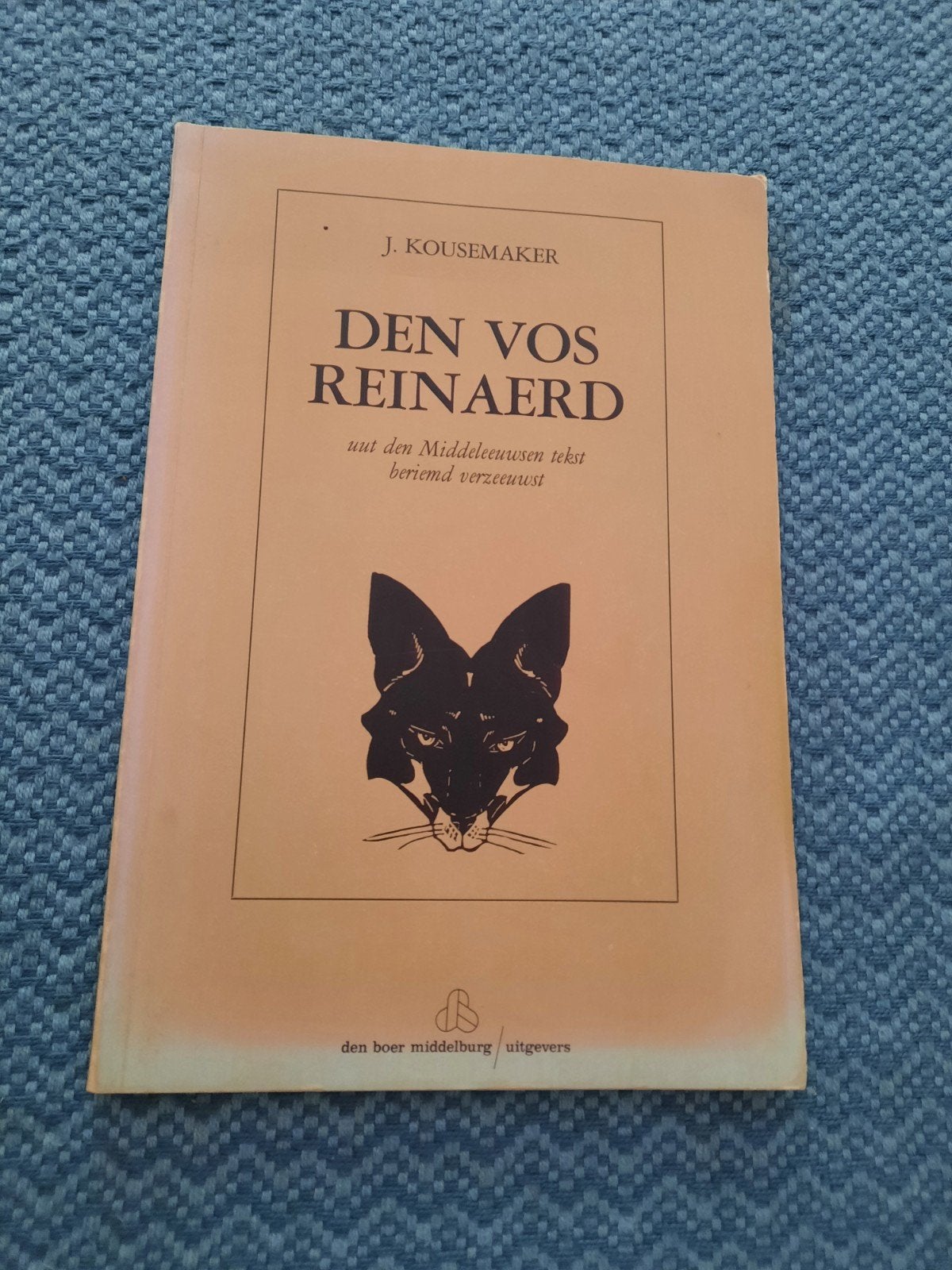 Den Vos Reinaerd - beriemd verzeeuwst, Ophalen of Verzenden, Zo goed als nieuw