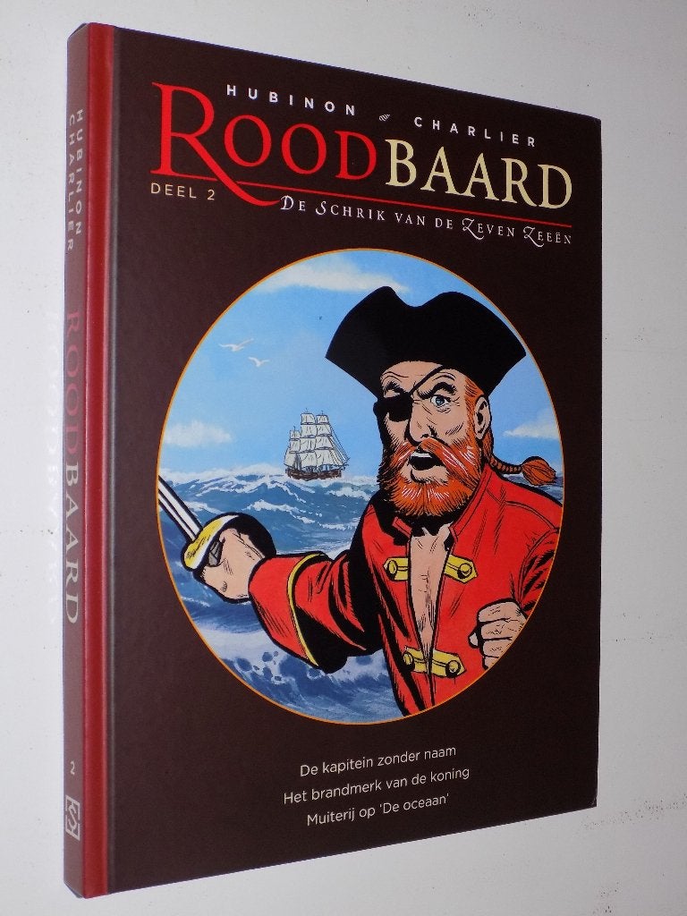 Roodbaard - 02_HC_I_De schrik van de Zeven Zeeën, Boeken, Stripboeken, Eén stripboek, Ophalen of Verzenden, Zo goed als nieuw