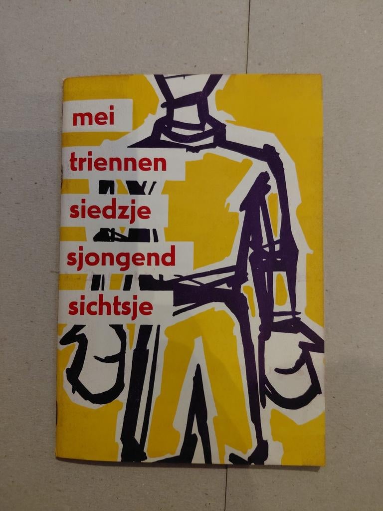 Mei Triennen Siedsje - Zeldzame Friese uitgave, Ophalen of Verzenden, Gelezen, Onbekend