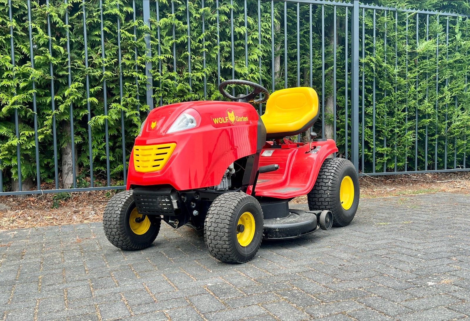 Wolf-Garten Zitmaaier, Ophalen, Cirkelmaaier, Gebruikt, Versnellingen
