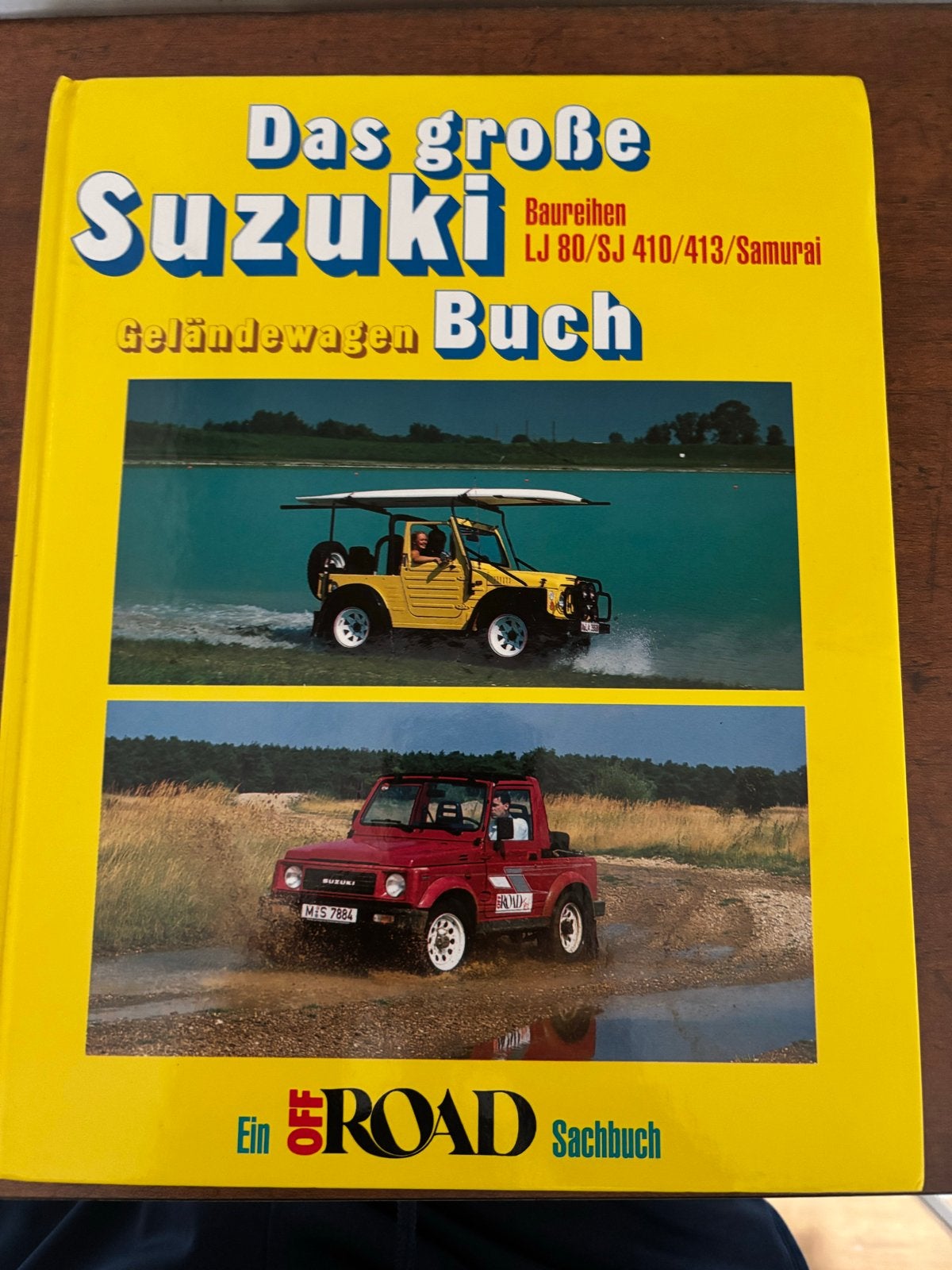 Het grote Suzuki terreinwagen boek - LJ80/SJ410/413/Samurai, Ophalen, Zo goed als nieuw