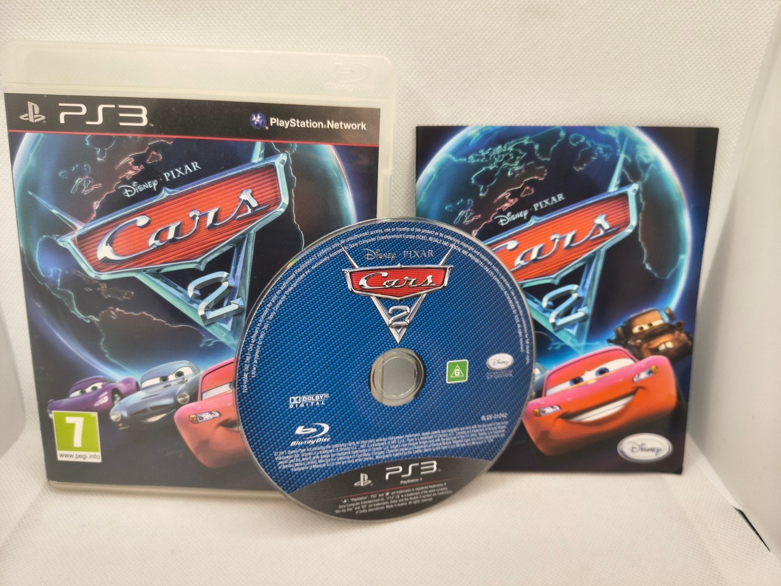 Cars 2 Playstation 3 game, 3 spelers of meer, Ophalen of Verzenden, Zo goed als nieuw, Vanaf 3 jaar