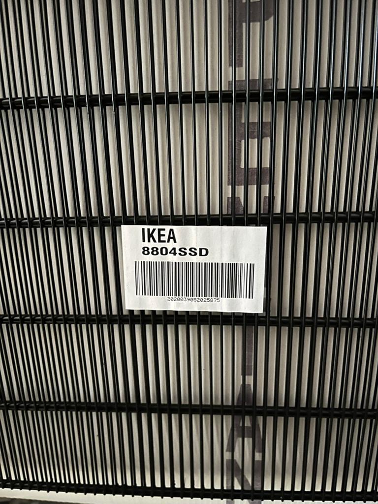 Ikea Koelkast 87x54x54 cm Type: 8804 SSD, 100 tot 150 liter, Zo goed als nieuw, 45 tot 60 cm, Met vriesvak