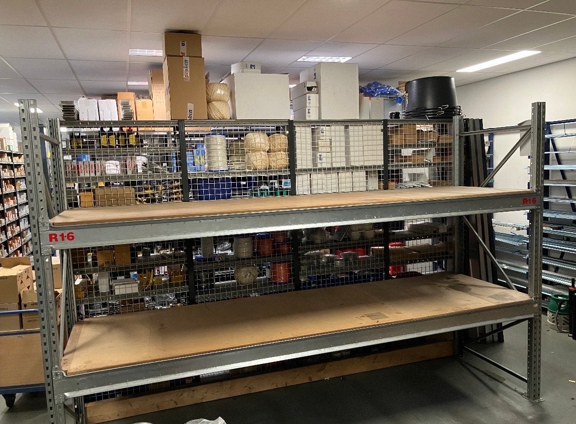Stevige Palletstelling - L 3800 x D 1100 x H 2500, Ophalen of Verzenden