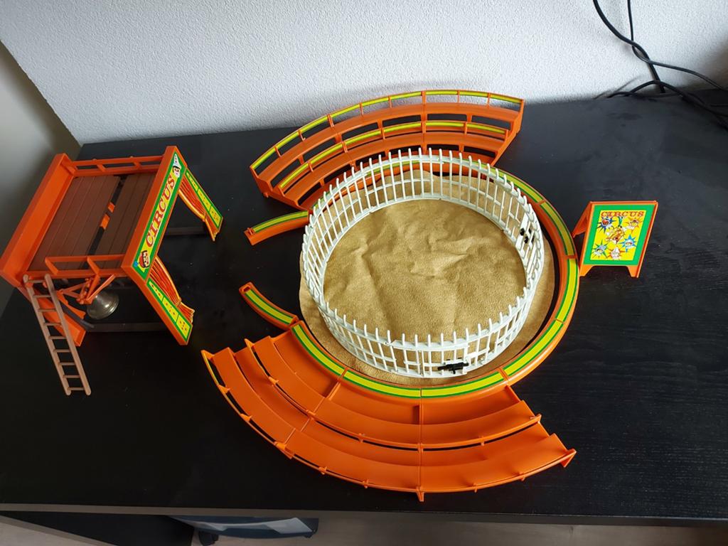 Circus playmobil jaren 80, Ophalen of Verzenden, Zo goed als nieuw, Complete set