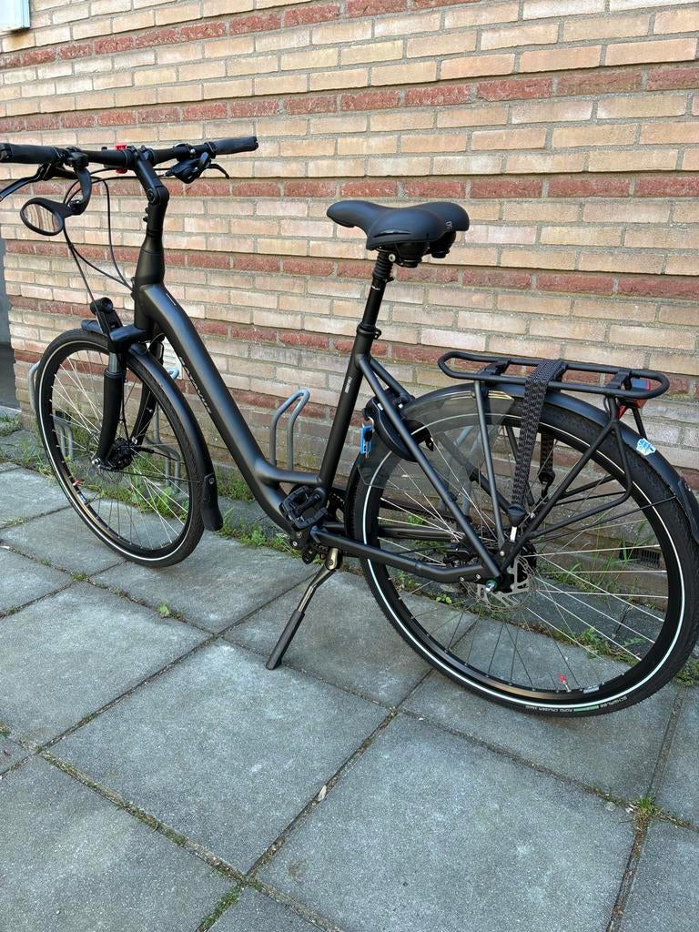Batavus Damesfiets met Snaaraandrijving - Z.G.A.N., Fietsen en Brommers, Fietsen | Dames | Damesfietsen, Ophalen, 53 tot 56 cm