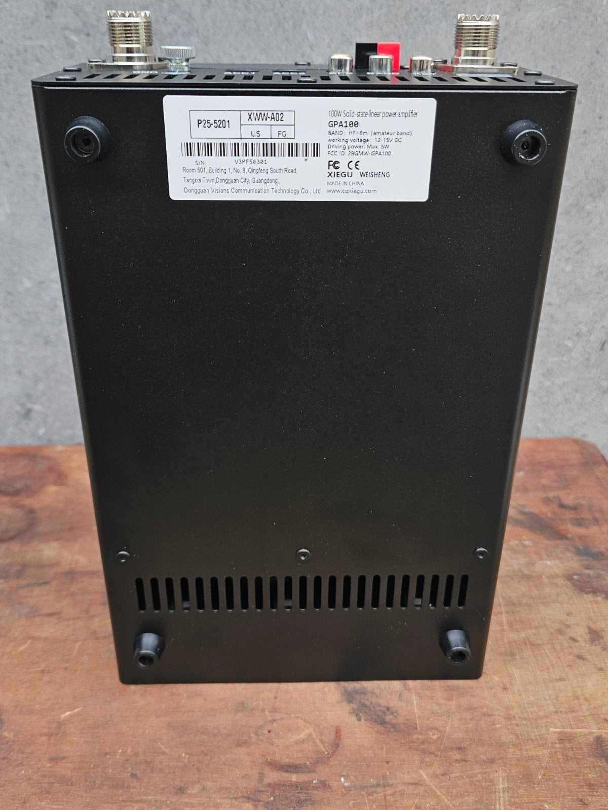 Xiegu GPA100 HF + 6M Versterker, Ophalen of Verzenden, Nieuw