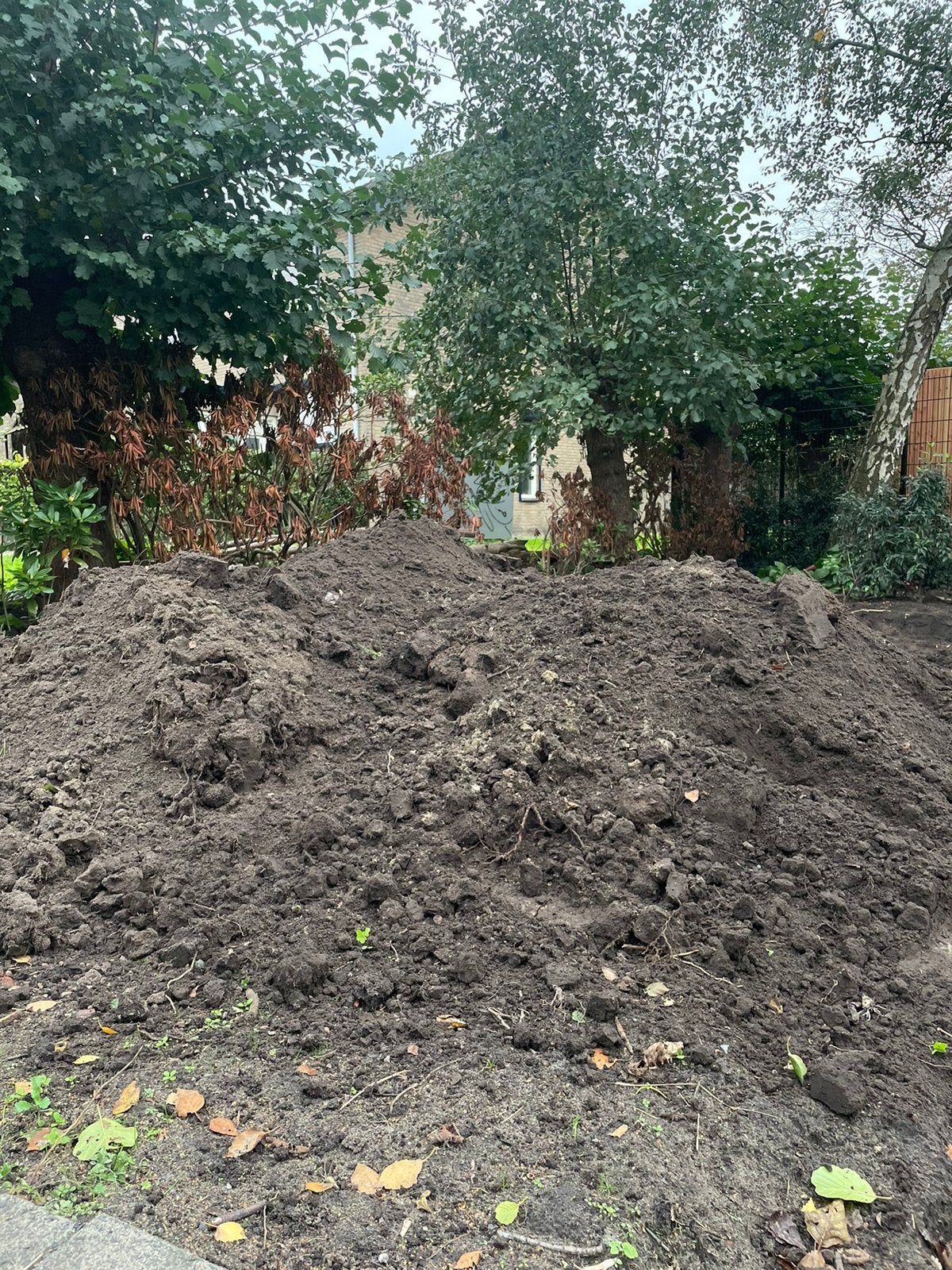 Gratis zwarte grond, Ophalen, Tuinaarde