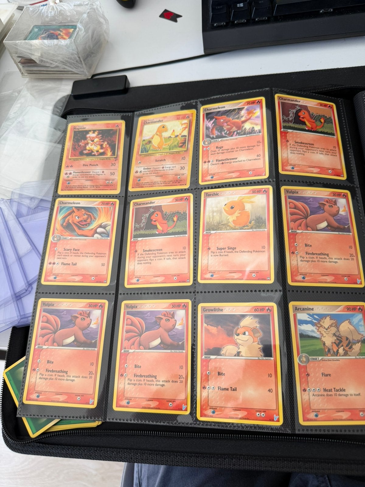 Pokémon verzameling – 2 mappen – EX Delta Species / Holon, Ophalen of Verzenden, Gebruikt, Boek of Catalogus, Foil