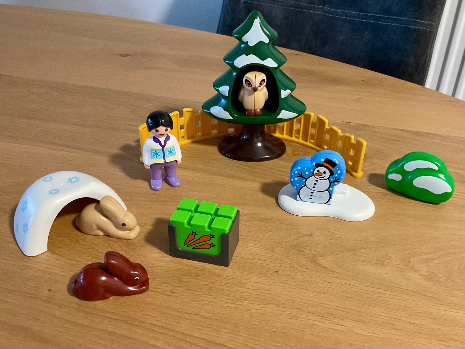 Playmobil 123 : Sneeuw in het bos, Ophalen, Gebruikt