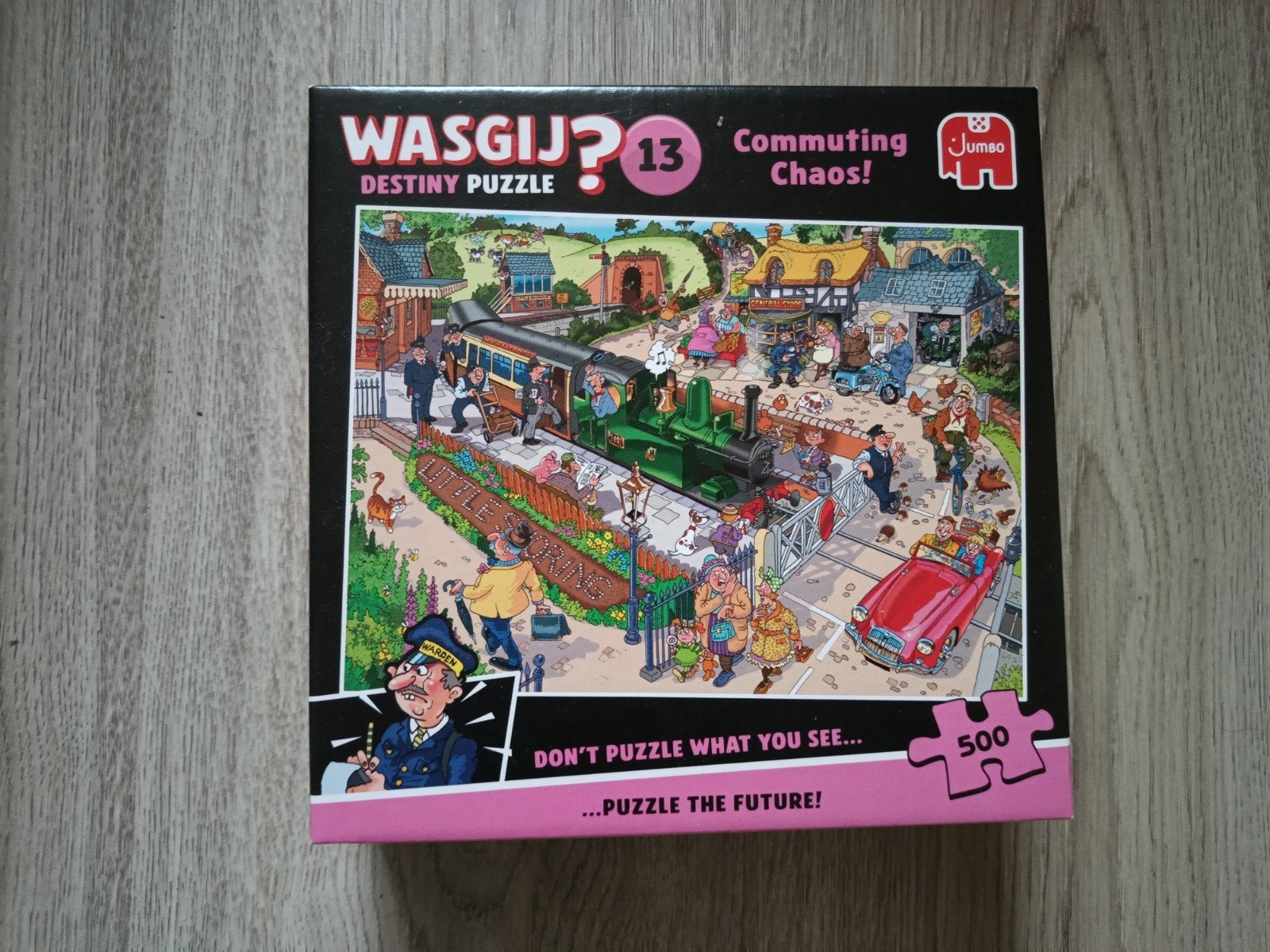 Wasgij? Destiny 13: Commuting Chaos! Legpuzzel 500 stukjes, Ophalen, 500 t/m 1500 stukjes, Gebruikt, Legpuzzel
