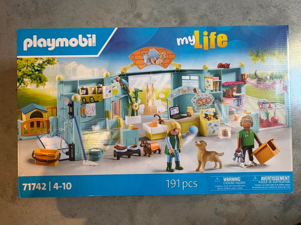 My Life Dierenhotel Playmobil, Kinderen en Baby's, Speelgoed | Playmobil, Ophalen of Verzenden, Nieuw, Complete set