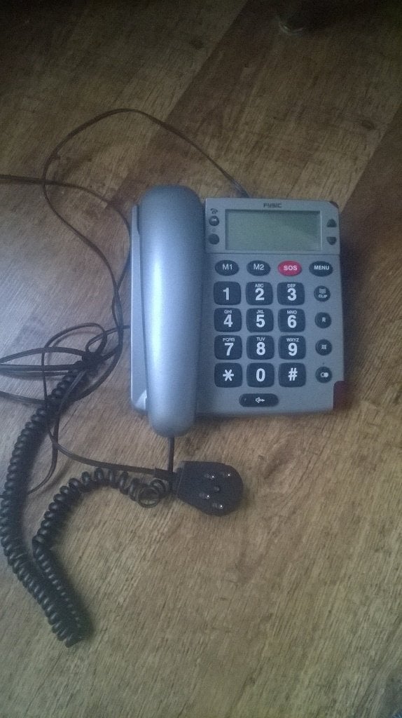 Senioren vaste telefoon Fysic FX-3800 C en Profoon TX-550, Ophalen of Verzenden, Gebruikt