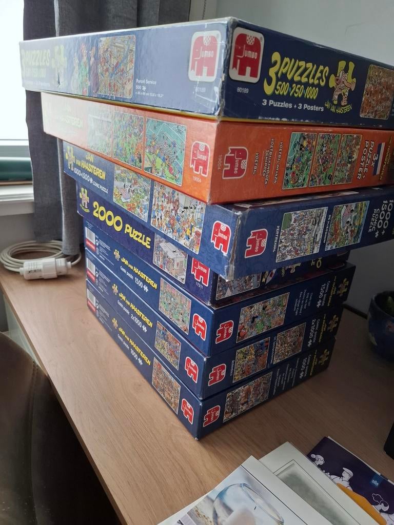 Jan van haasteren, Ophalen of Verzenden, 500 t/m 1500 stukjes, Zo goed als nieuw