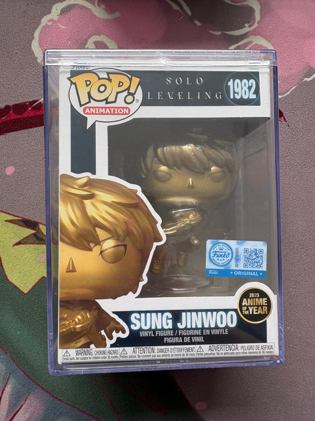 Golden 1982 Sung Jinwoo Funk Pop! Solo Leveling, Ophalen of Verzenden, Funko Europe, Supportemea@funko.com, 4th floor, 1 Queen Caroline St, London W6 9YN, Verenigd Koninkrijk