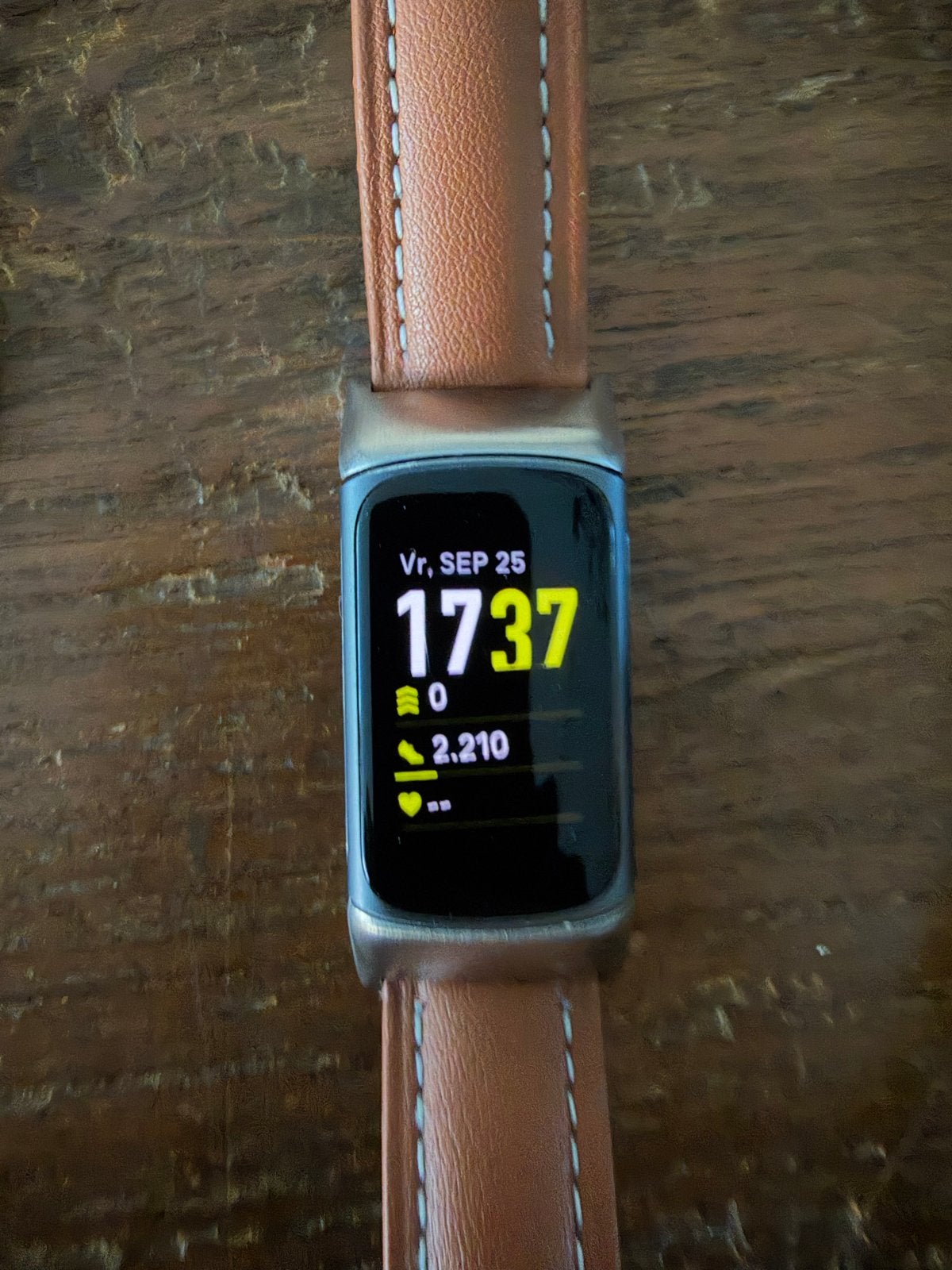 Fitbit Charge 5 Activity Tracker met Leren Bandje, Ophalen, Zo goed als nieuw, Waterdicht, Android