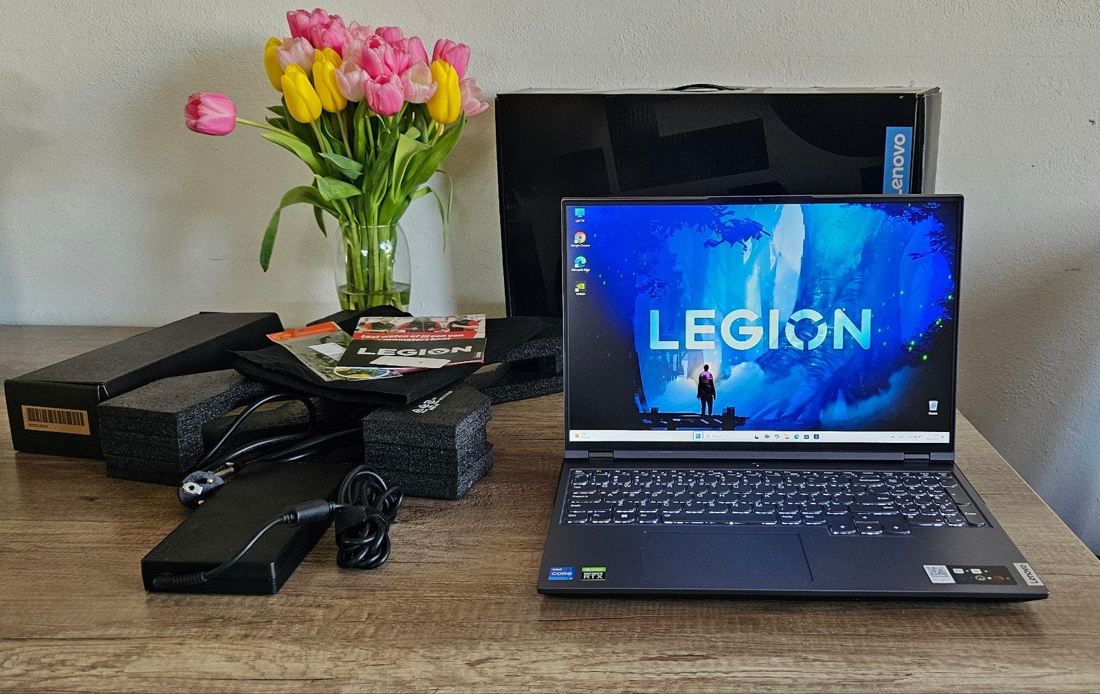 Lenovo LEGION 5 PRO. i7. RTX 8Gb. RAM DDR5 32Gb. SSD 1000Gb, Computers en Software, Ophalen, Lenovo Legion Gaming, Zo goed als nieuw