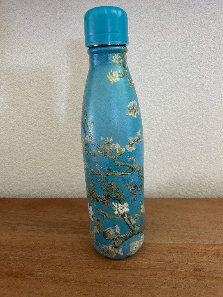 Thermofles Amandelbloesem design van Vincent van Gogh, nieuw, Overige typen, Ophalen of Verzenden, Nieuw