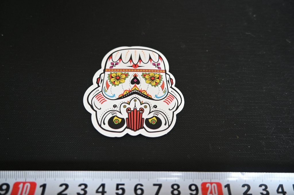 sticker Stormtrooper helm, Ophalen of Verzenden, Zo goed als nieuw