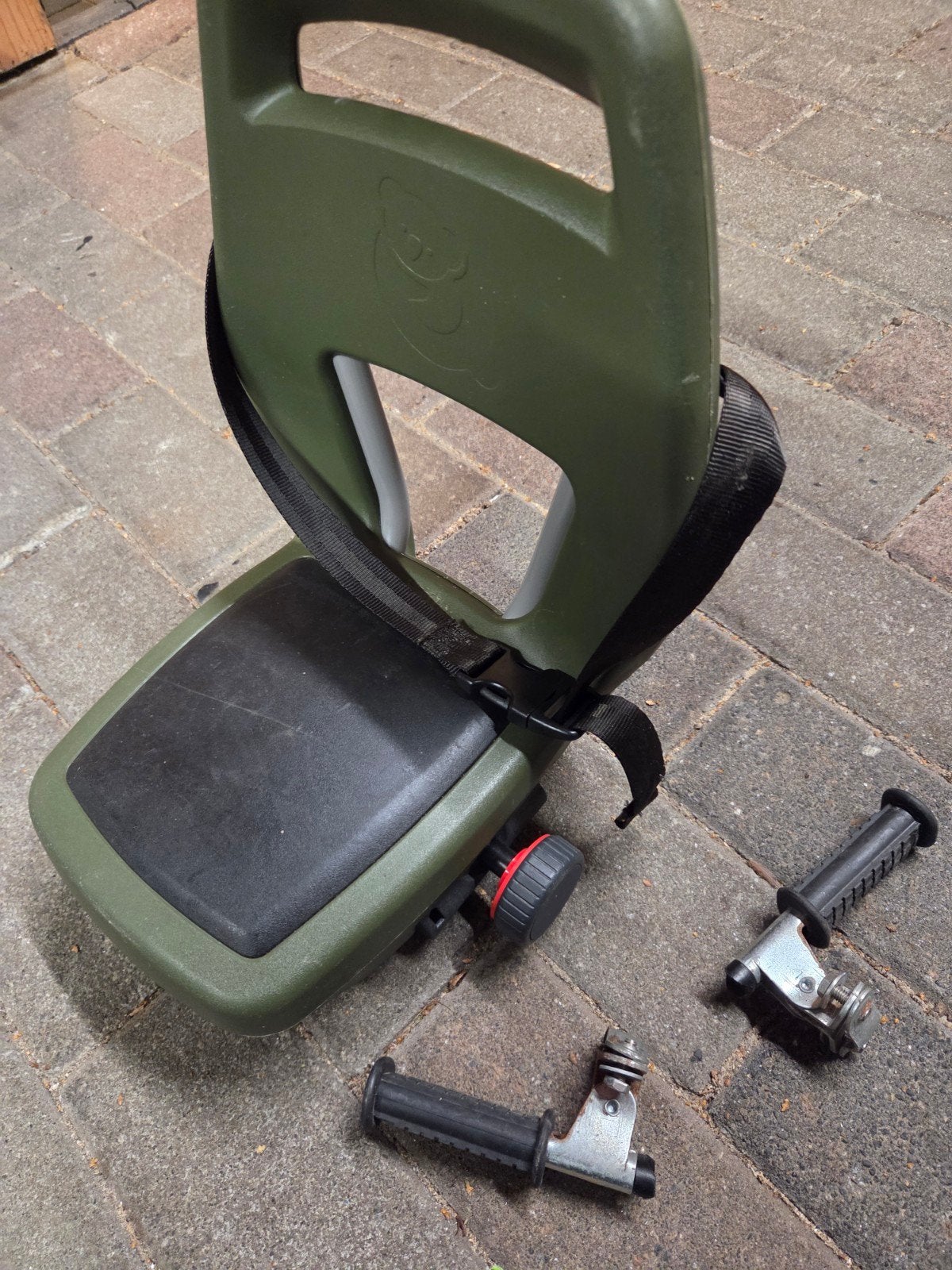 Qibbel fietsstoeltje voor achterop., Achterzitje, 22 t/m 36 kg, Ophalen of Verzenden, Qibbel