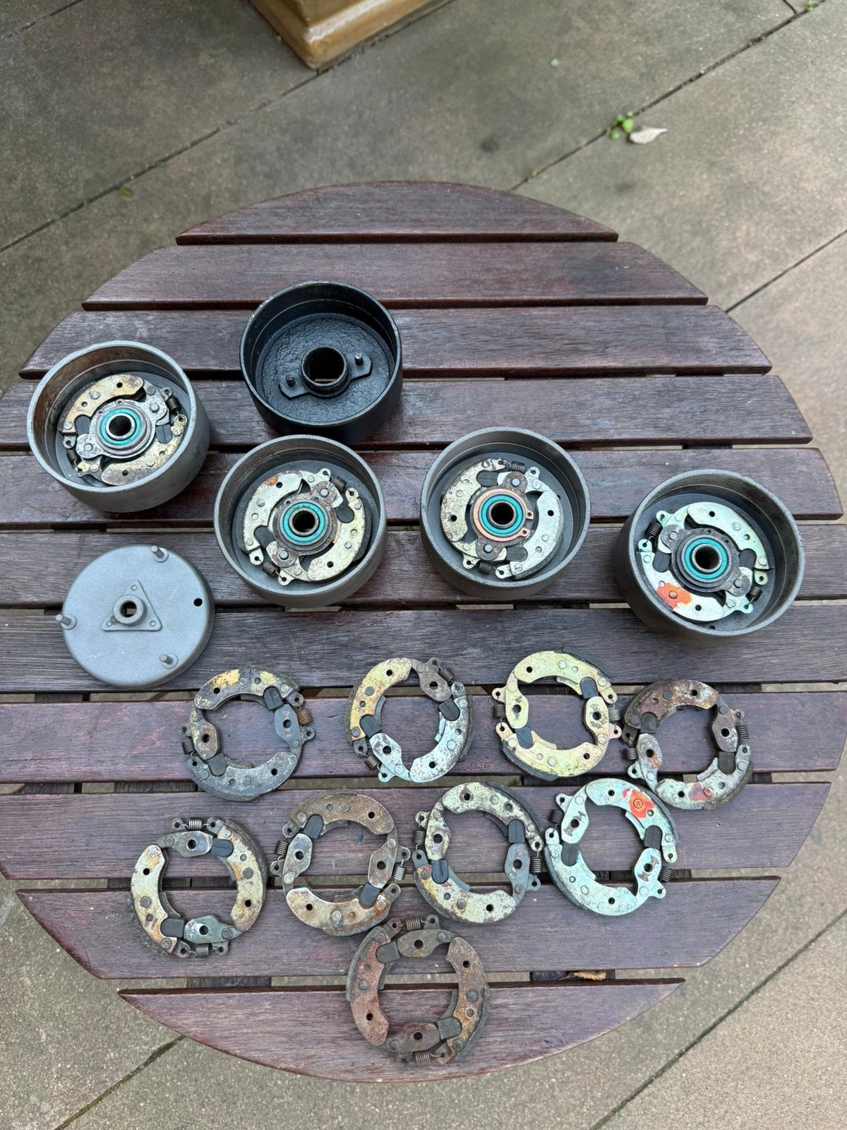 Gilera citta vespa ciao koppeling schalen start segment, Ophalen of Verzenden, Gebruikt