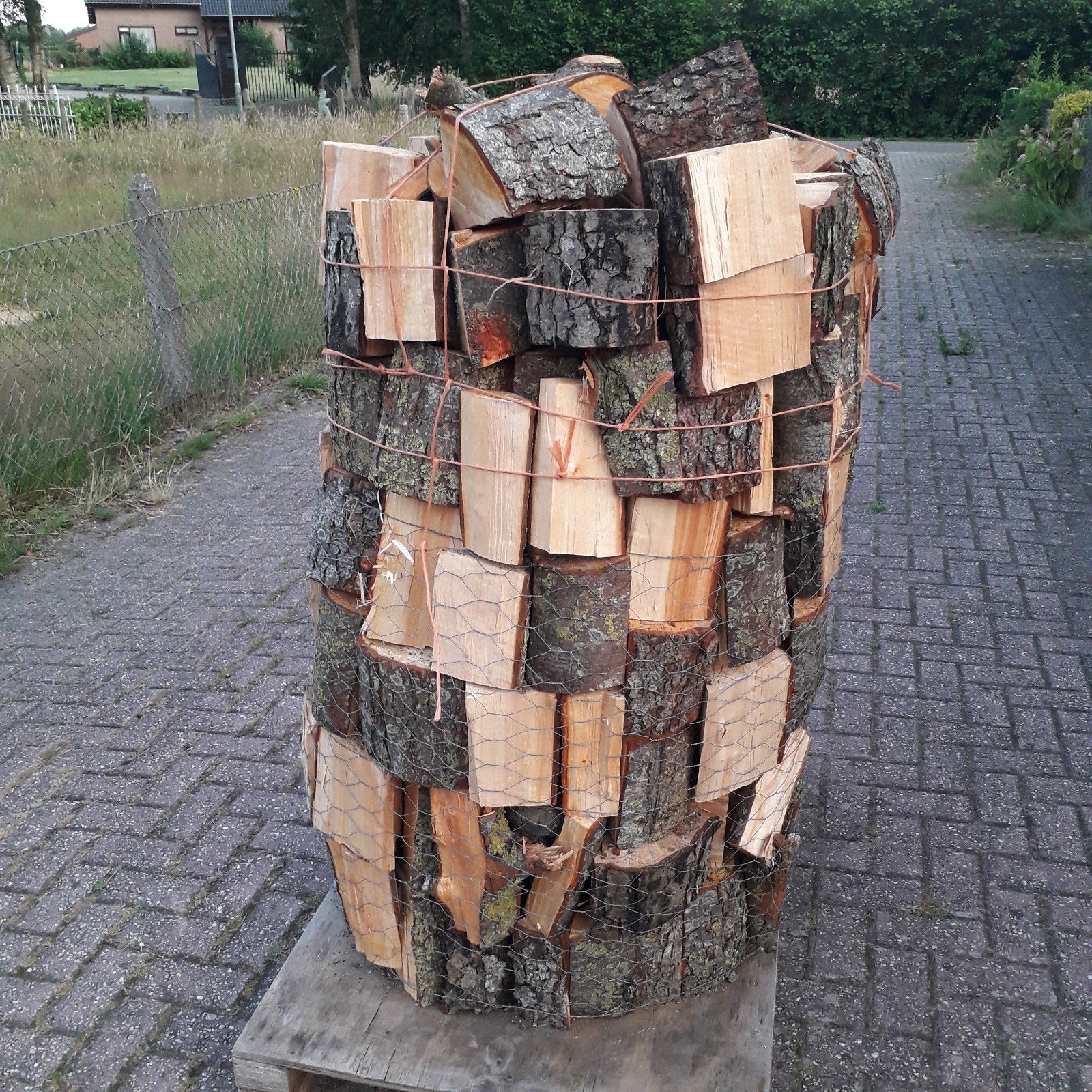 Elzenhout brandhout haardhout vers gezaagd en gekloofd, Minder dan 3 m³, Ophalen, Elzenhout, Blokken