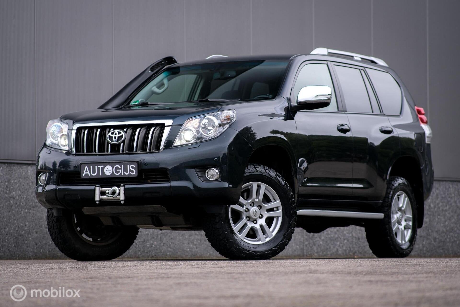 Toyota LandCruiser 3.0 D-4D-F LX | 5 persoons | Dealer onder, Auto's, Stof, Gebruikt, Zwart, Diesel
