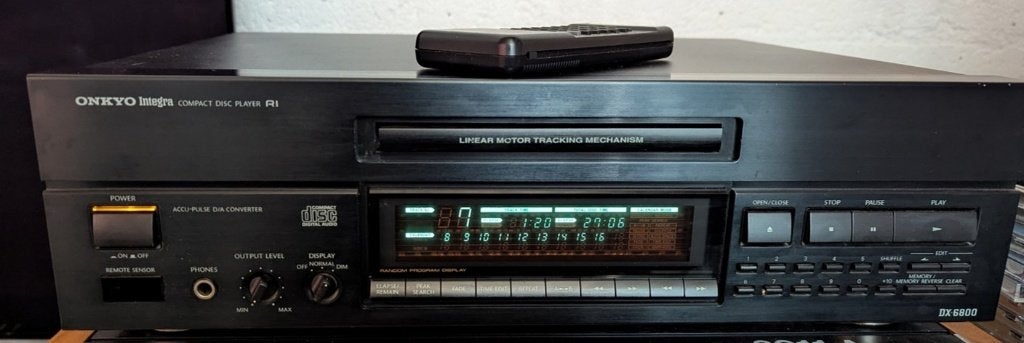 ONKYO Integra DX6800 CD-speler met afstandsbediening, Audio, Tv en Foto, Cd-spelers, Ophalen, Zo goed als nieuw, Overige merken