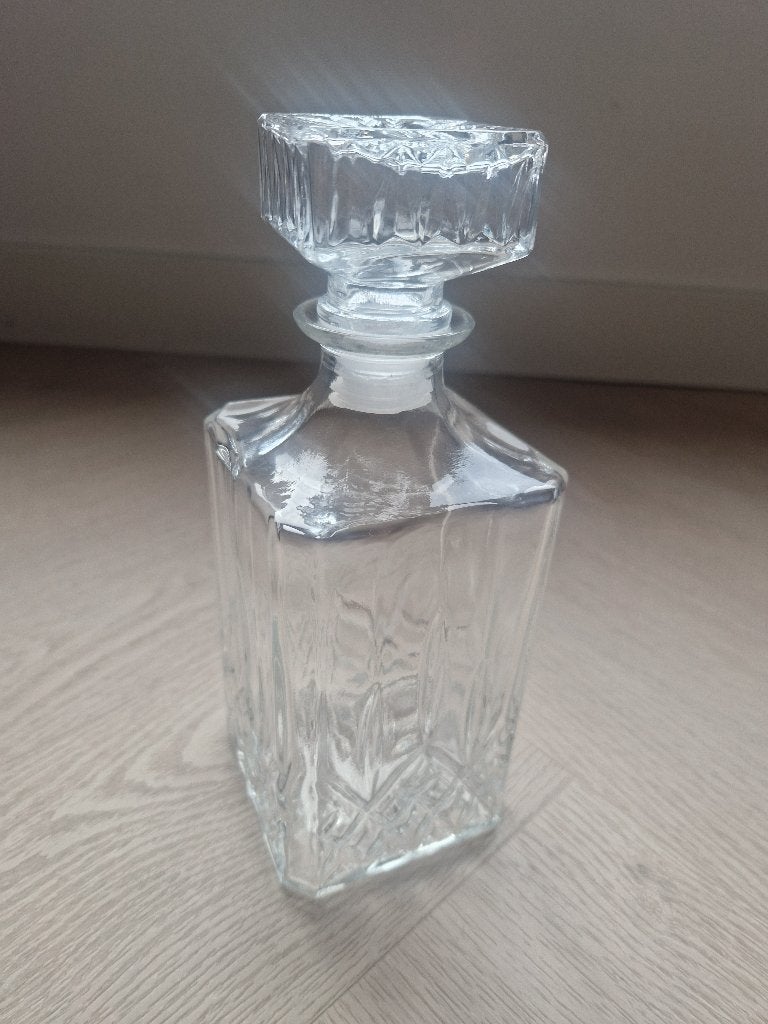 Whiskeyfles, Ophalen, Zo goed als nieuw, Glas, Overige typen