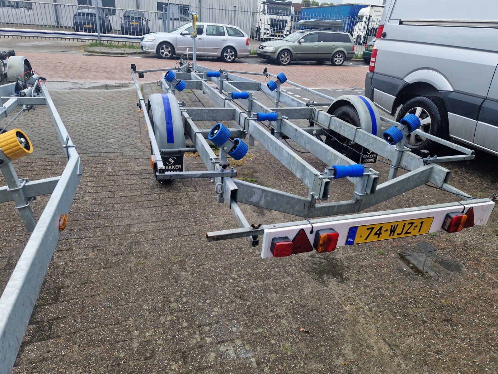Pega MP 1350/600 ook voor skiboten met schroefas  !!!, Watersport en Boten, Boottrailers, Minder dan 1500 kg, 6 tot 9 meter, Overige typen