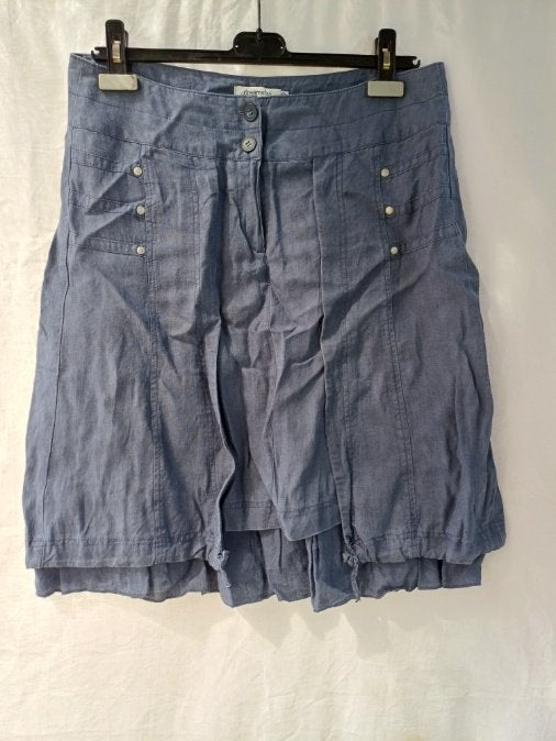 Mooie blauwe linnen rok mt 40 merk Dreamstar, Kleding | Dames, Rokken, Maat 38/40 (M), Blauw, ., Ophalen of Verzenden