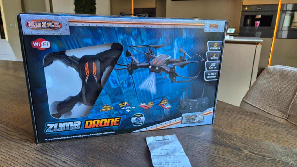Gear2Play Zuma Drone Nieuw in Doos!, Ophalen of Verzenden, Nieuw