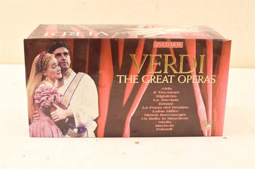 25 CD box Verdi the Great opera\'s 46878, Ophalen of Verzenden, Gebruikt