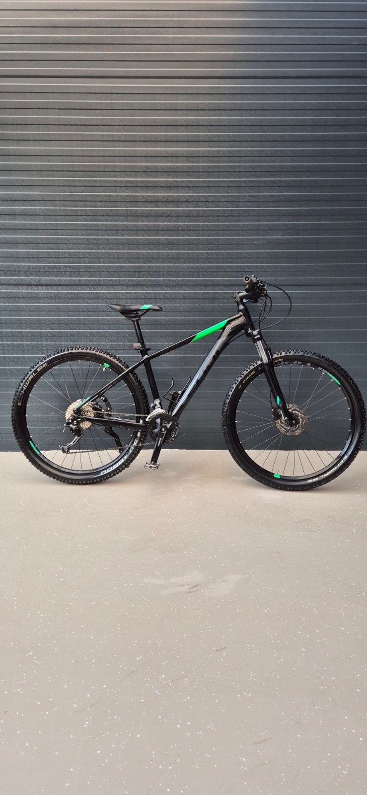 Cube Aim SL Mountainbike 27,5 İnch Black/Flashgreen Maat 16, Ophalen, Gebruikt, Overige merken
