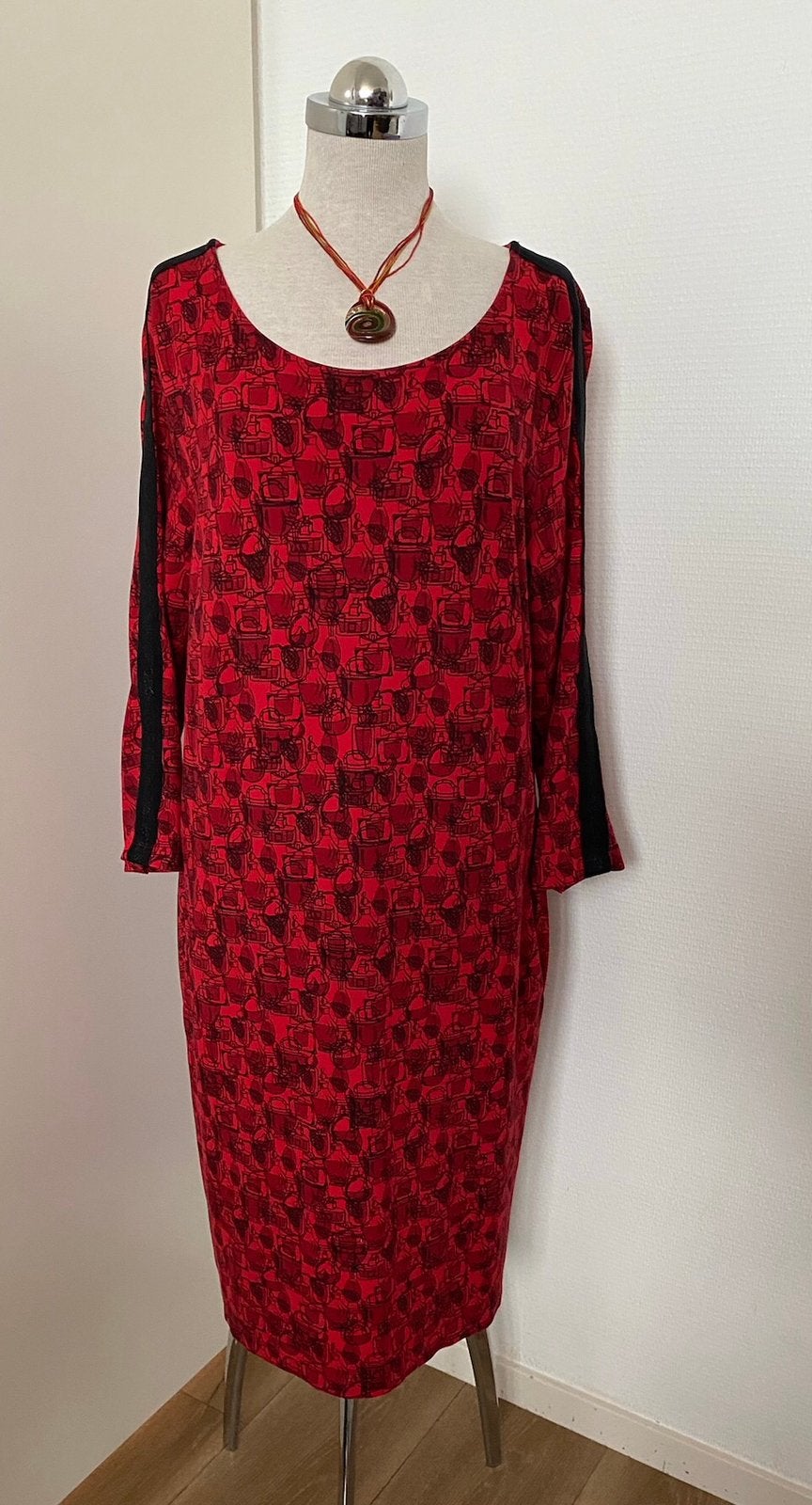 JUFFROUW JANSEN JURK MT: XXL, Kleding | Dames, Jurken, JUFFROUW JANSEN, Maat 46/48 (XL) of groter, Ophalen of Verzenden, Zo goed als nieuw